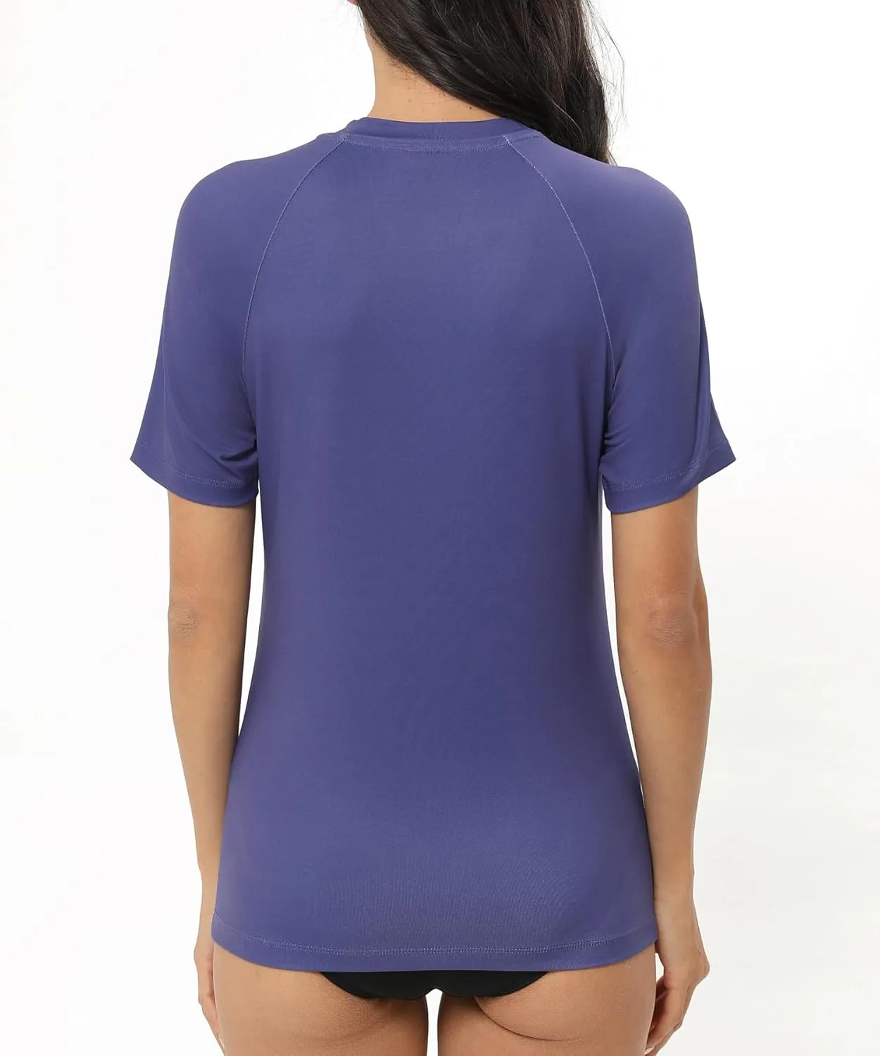 ADOREISM Women's Rash Guard Short Sleeve UPF 50  Quick-Dry Swim Shirt Women