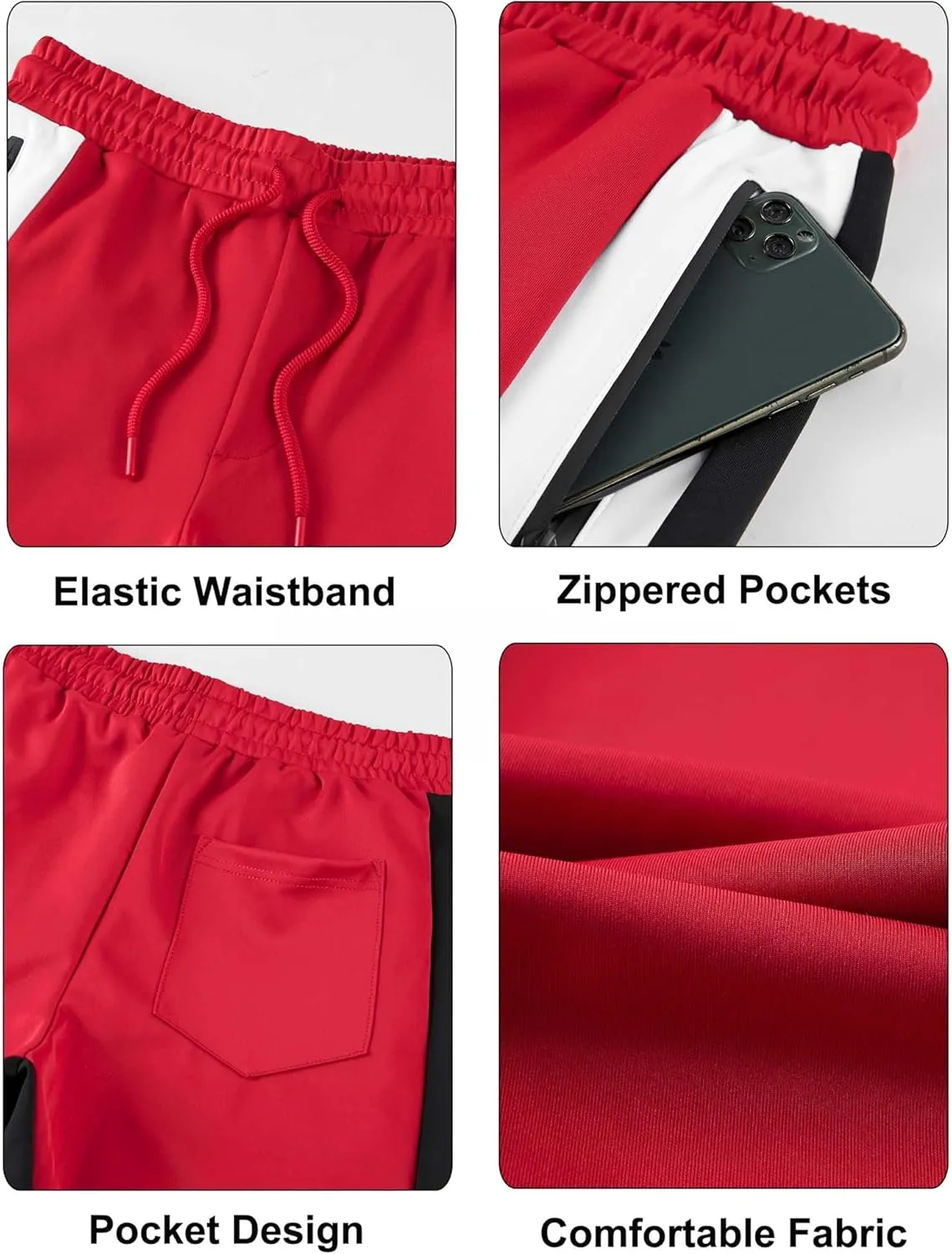 ANOTWENER Mens Casual 2 Piece Tracksuit Sets Long Sleeve Full Zip Jacket and Sweatpants Sweatsuit Outfits
