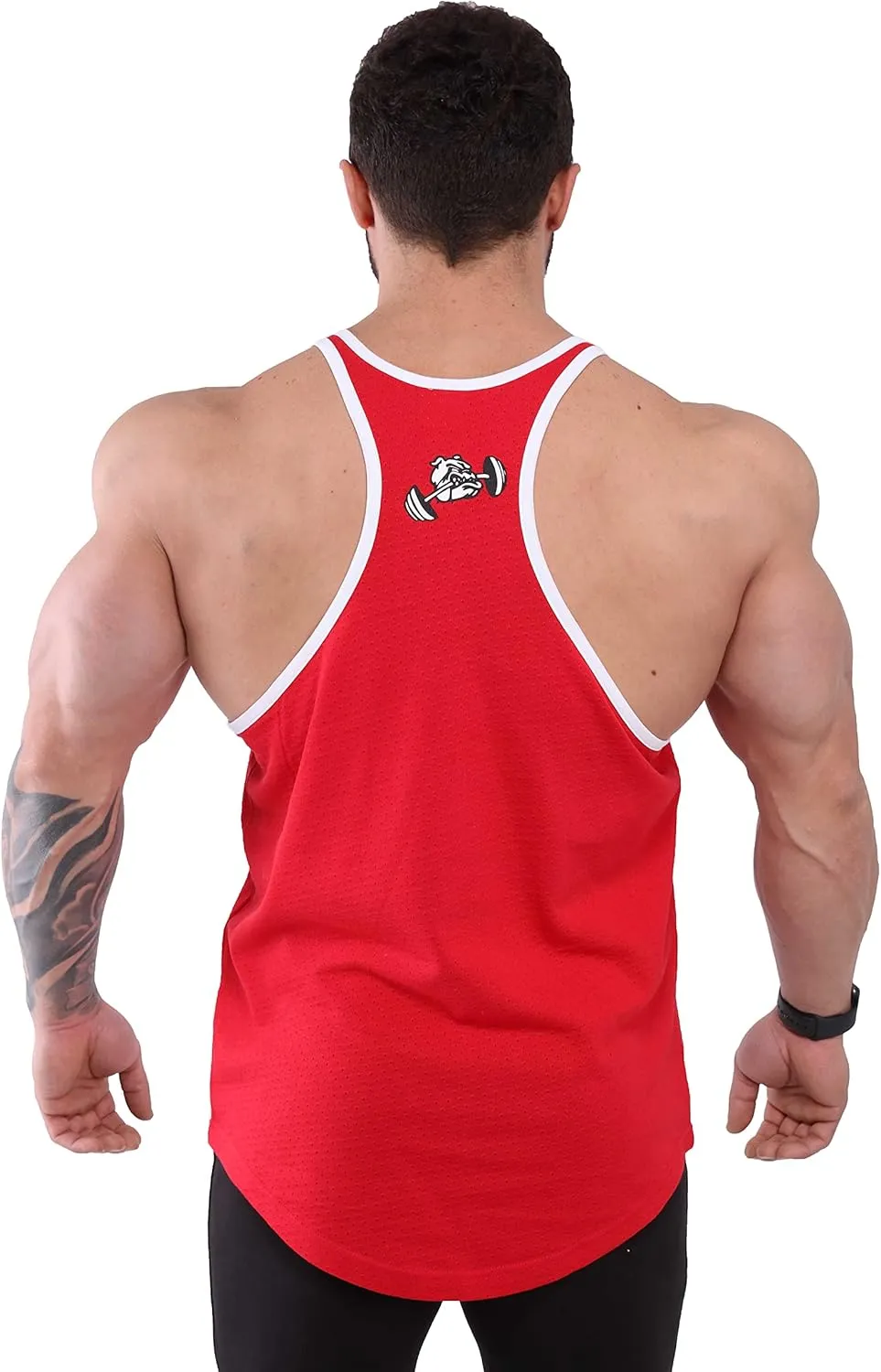 BIG SAM SPORTSWEAR COMPANY Men's Gym Tank Top Bodybuilding, Fitness Workout Y-Back Sleeveless Muscle Cotton T-Shirt