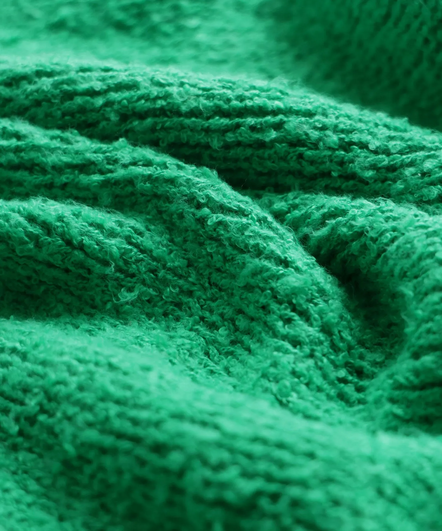 Boucle knit tight skirt