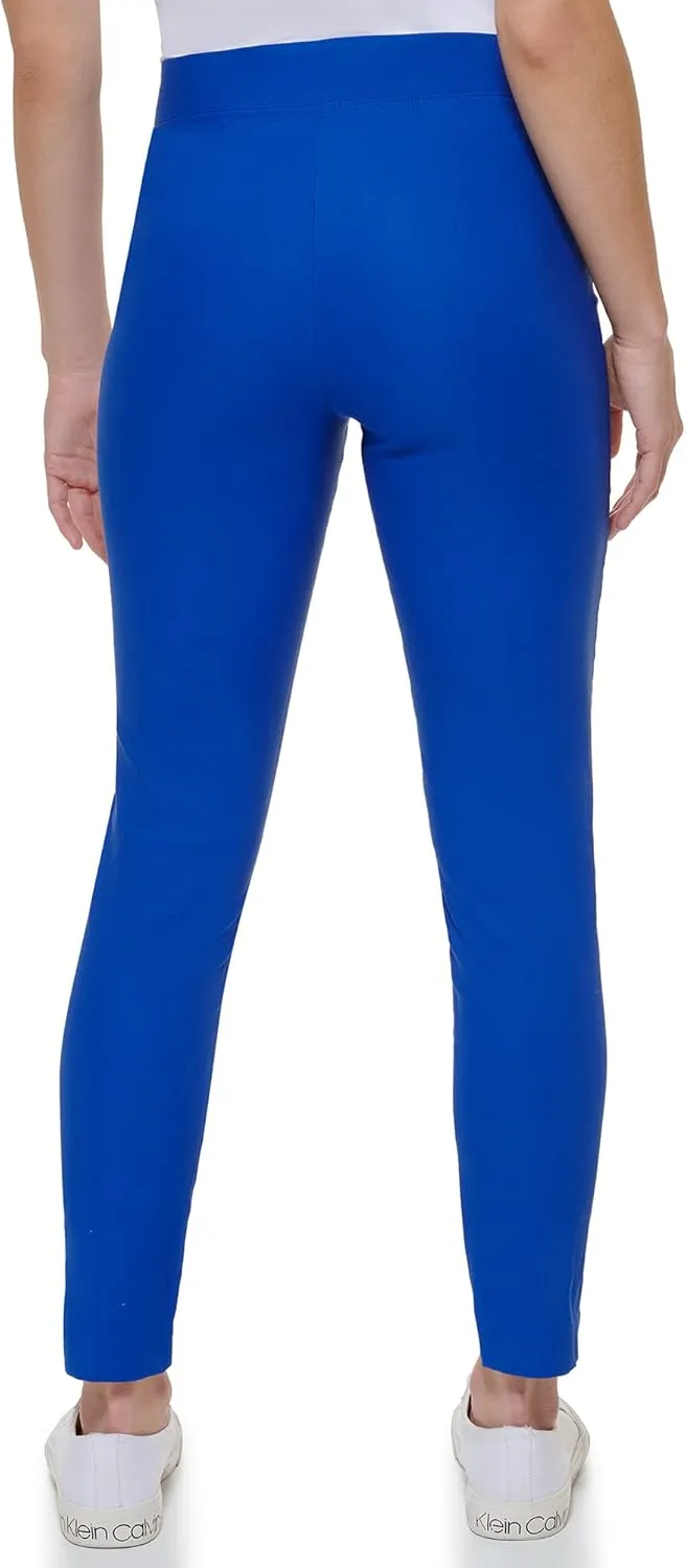 Calvin Klein Women's Everyday Ponte Fitted Pants