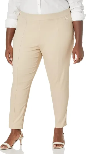 Calvin Klein Women's Straight Pants (Regular and Plus Sizes)