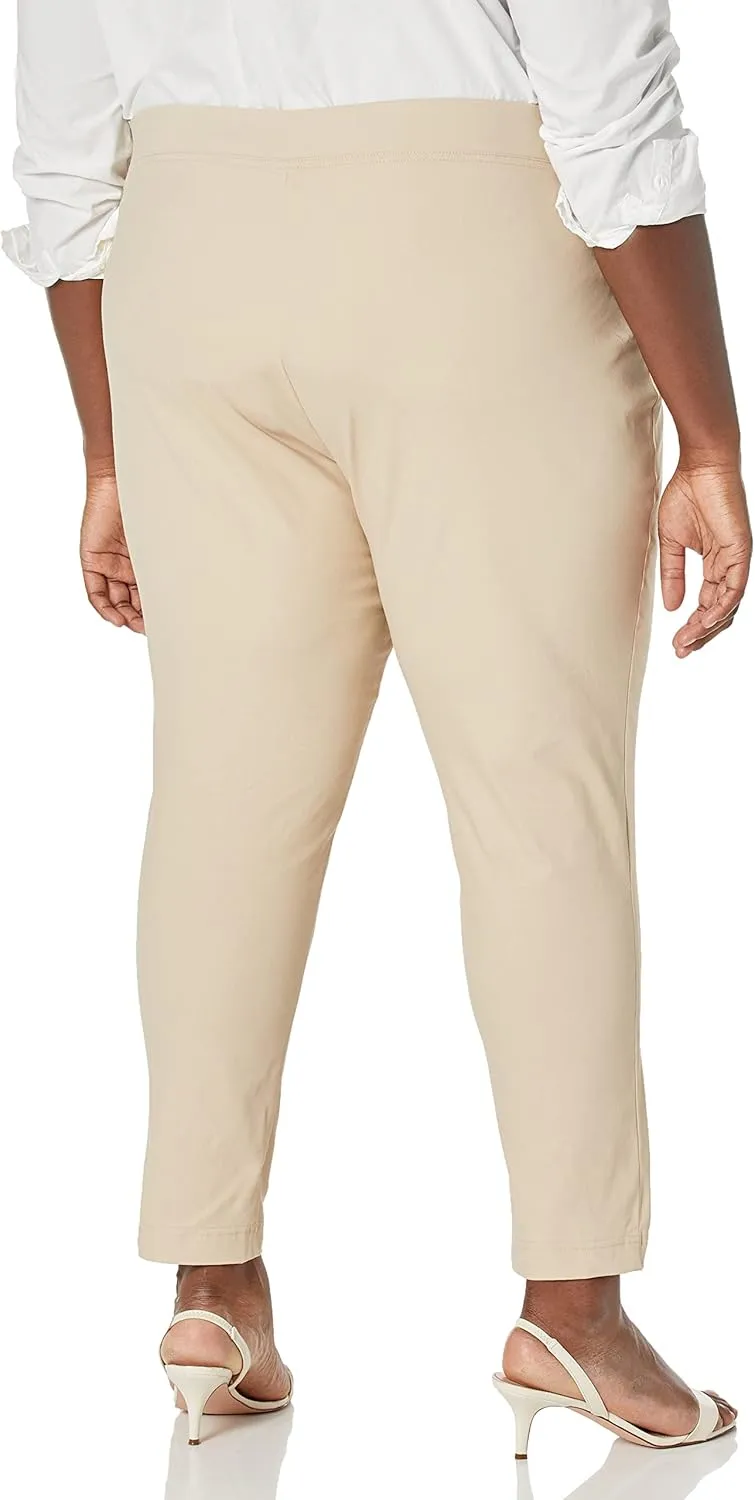 Calvin Klein Women's Straight Pants (Regular and Plus Sizes)