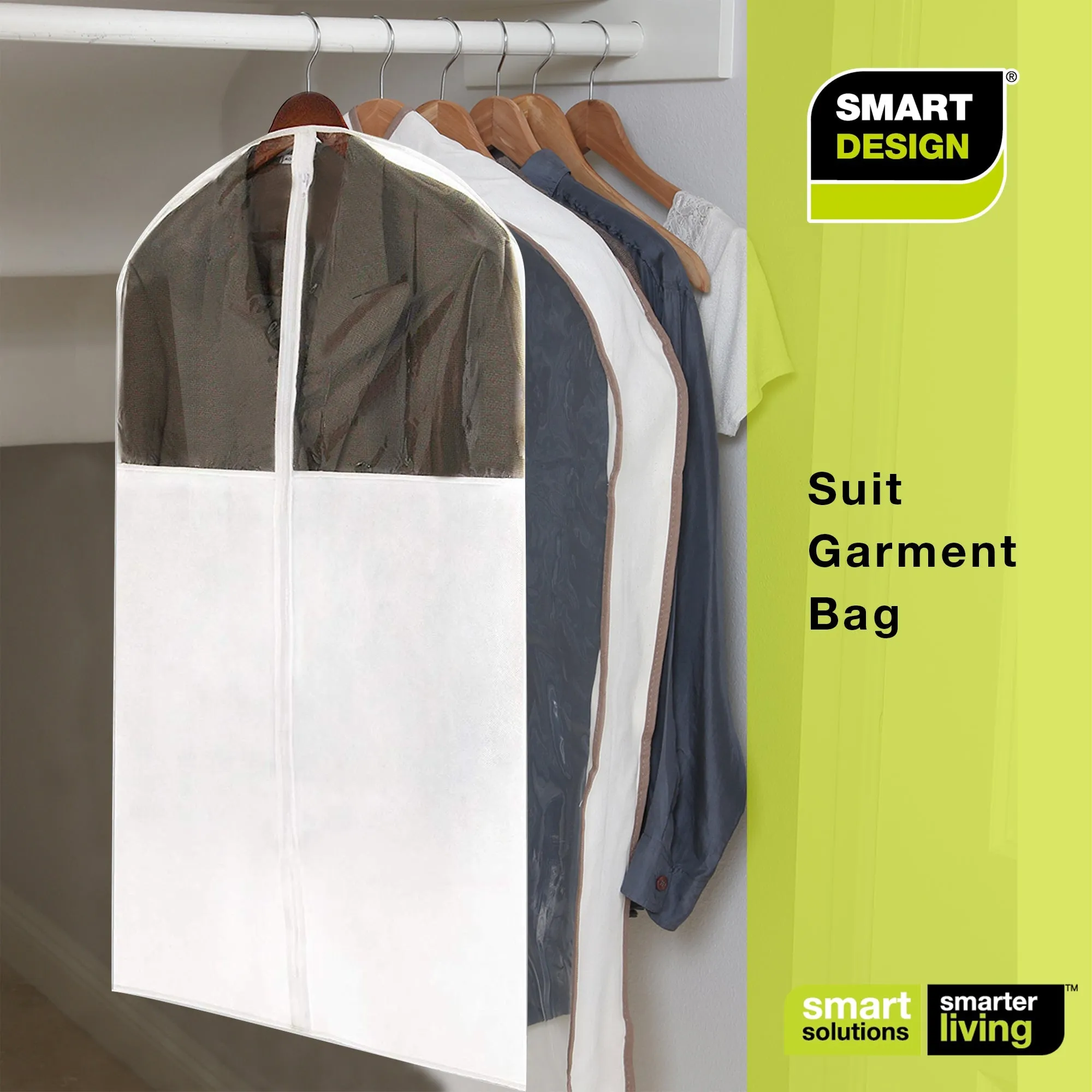Canvas Gusseted Garment Bag Hanger - 24 x 42 Inch