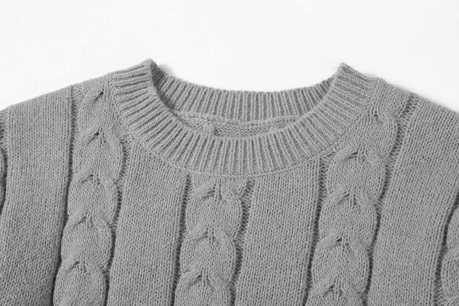 CHARTOU Women's Winter Chunky Cable Knit Long Skirt 2 Piece Outfit Sweater Sets