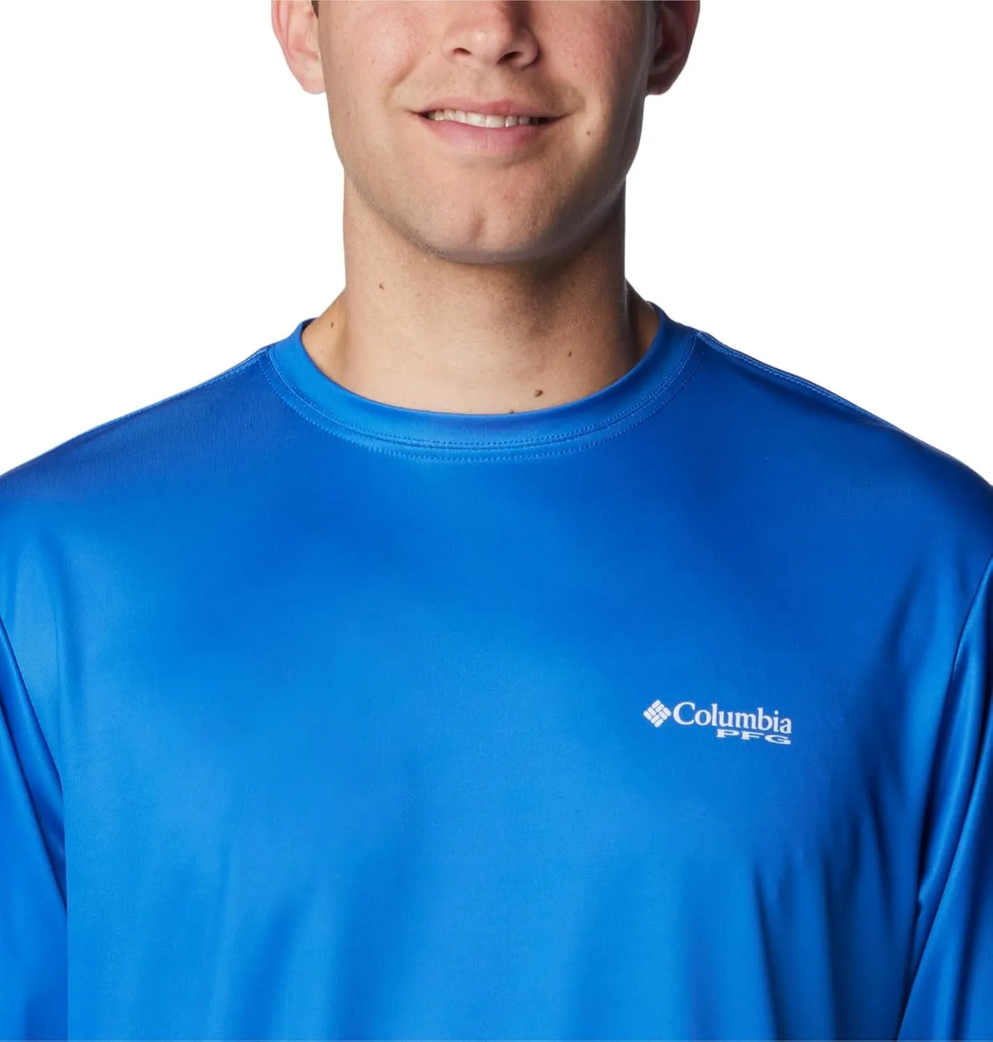 Columbia Men's Terminal Tackle PFG Fish Star Long Sleeve