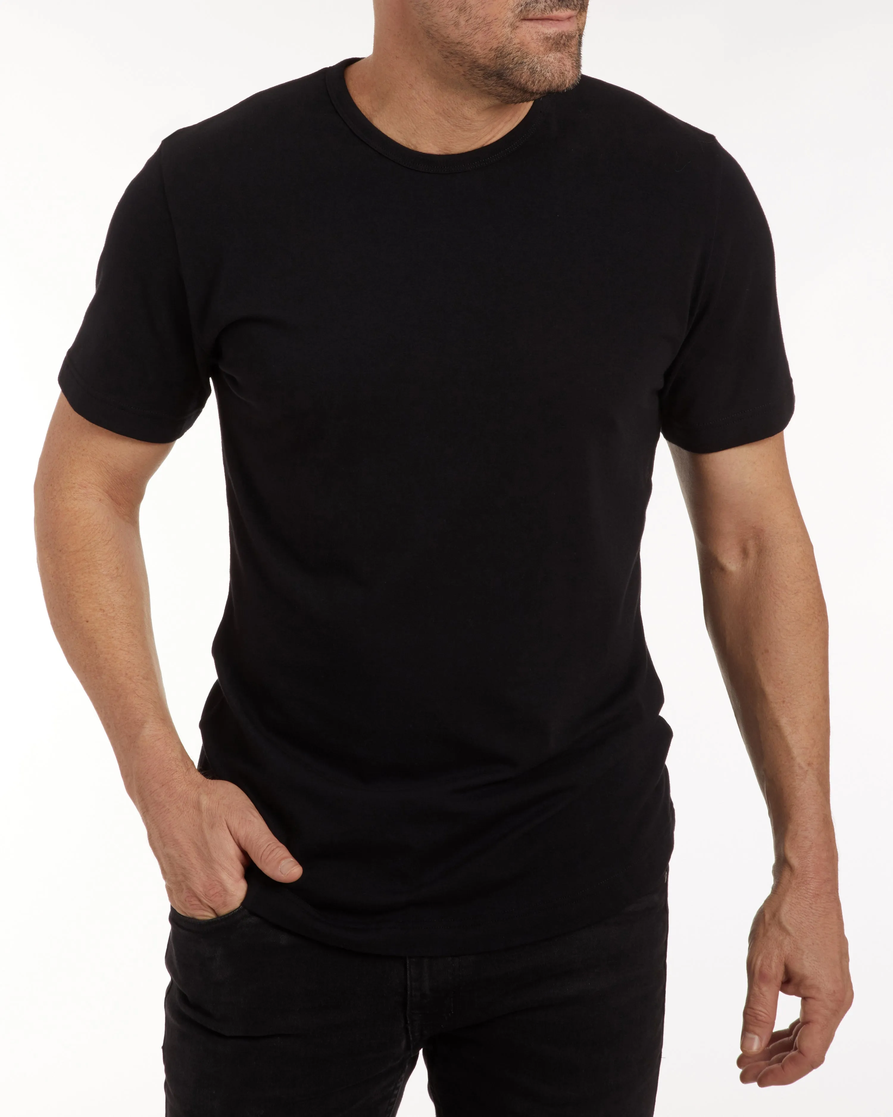 Crewneck T-shirt in Tedra™