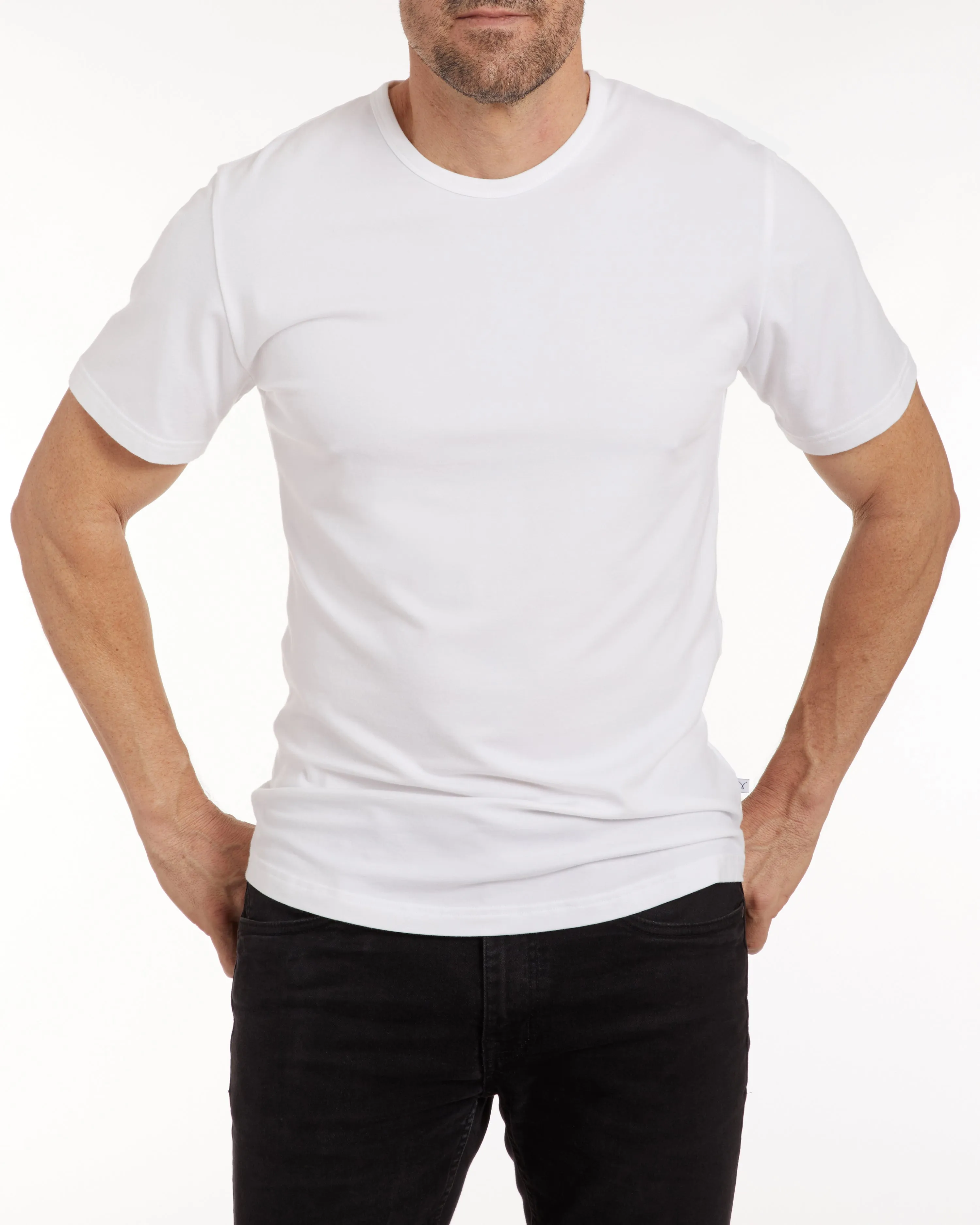 Crewneck T-shirt in Tedra™