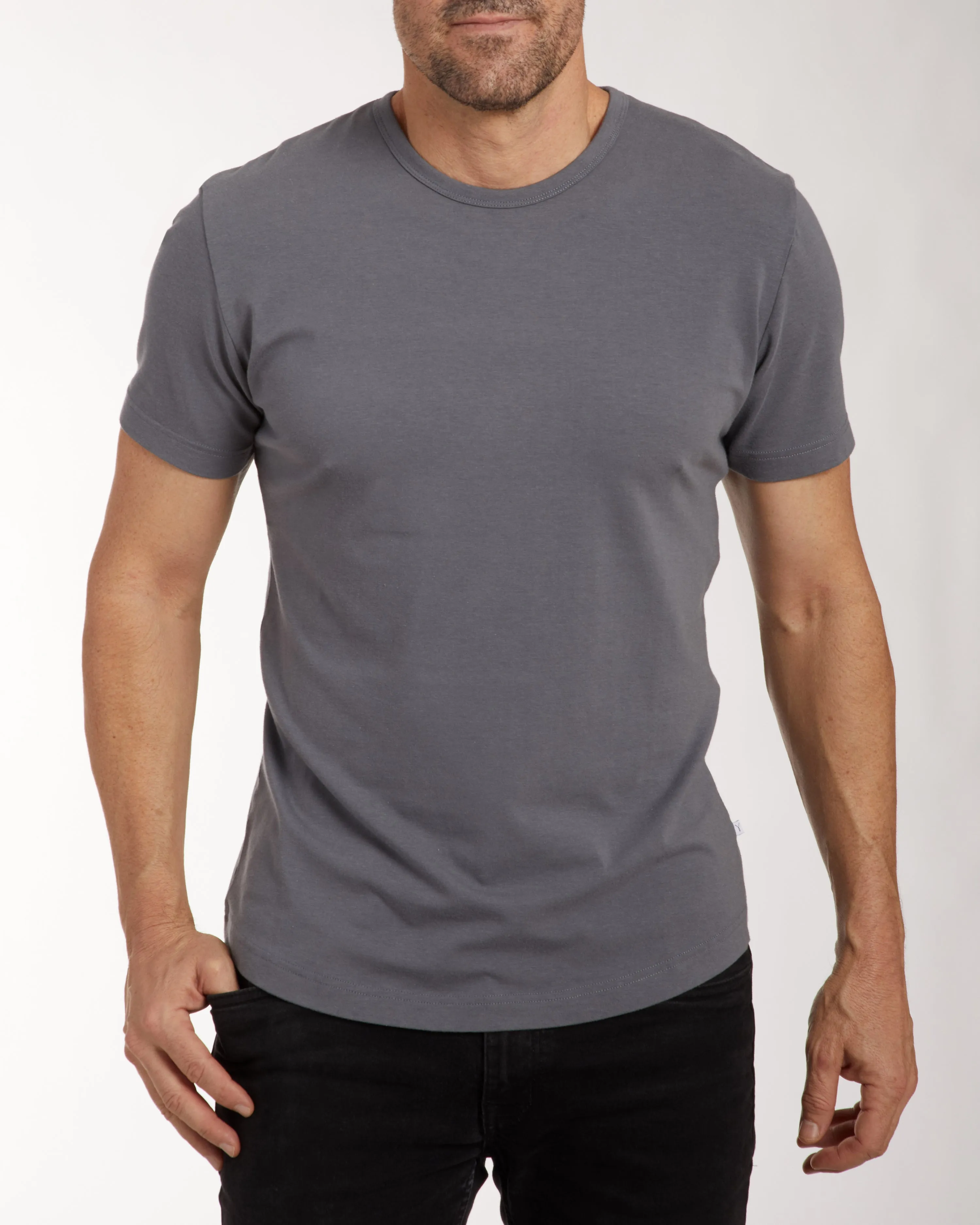 Crewneck T-shirt in Tedra™