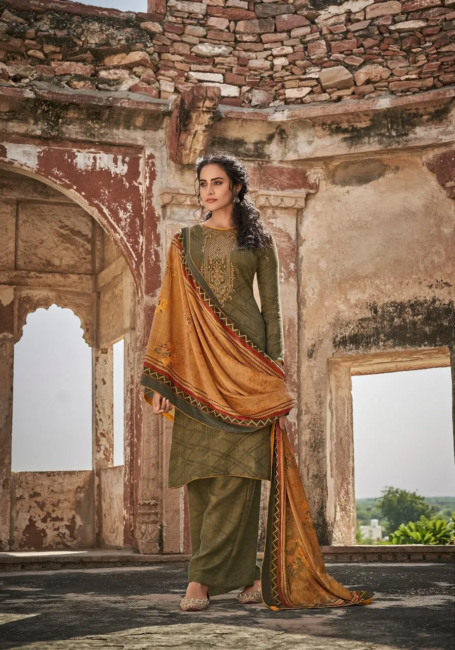 Deepsy Suits Presents Irish Pashmina Printed Embroidery Work Fancy Designer Salwar Suits