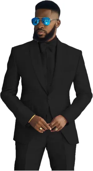Fashion Satin Suits for Men Shawl Lapel Prom Tuxedos 2 Pcs Coat Trousers Regular Fit Blazer Pants for Evening Party