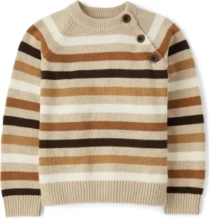Gymboree Boys' and Toddler Long Sleeve Crew Neck Pullover Sweater