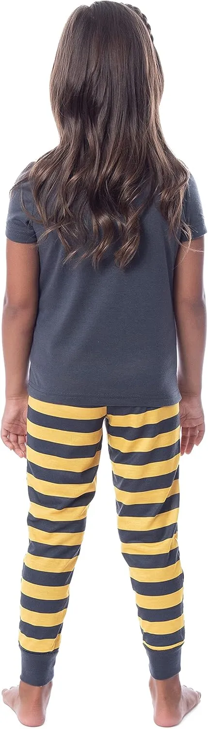 Harry Potter Big Girls' Hogwarts House Crest Jogger Pajama Set-All Houses