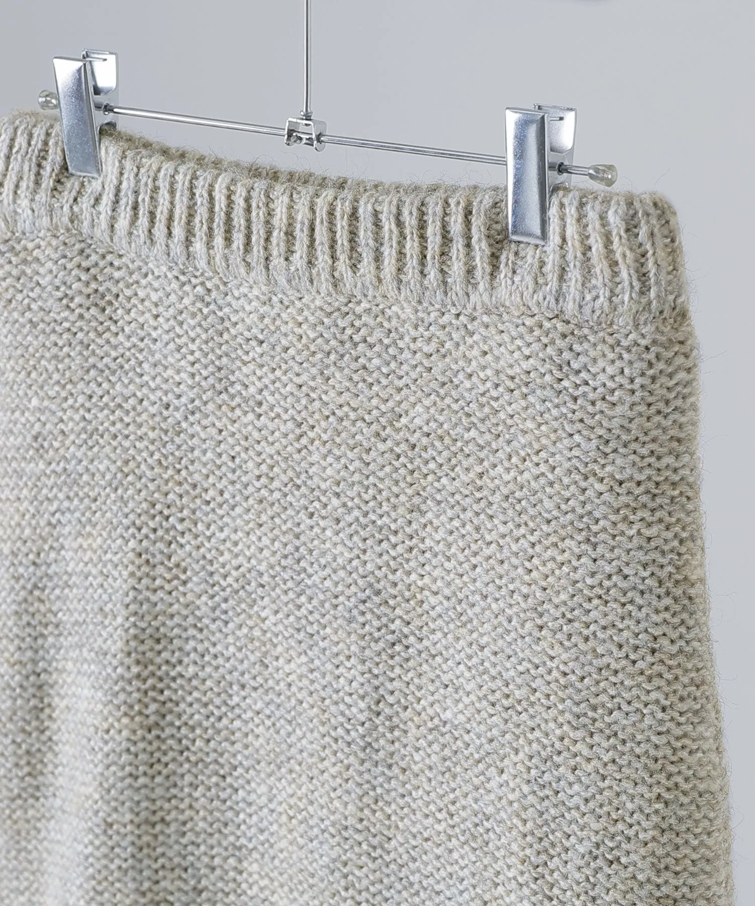 Knit tight mini skirt