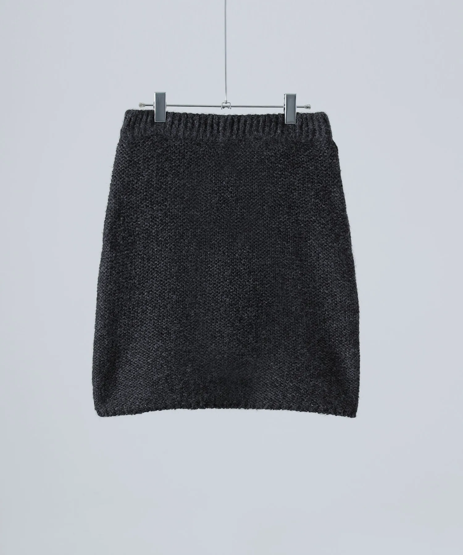 Knit tight mini skirt