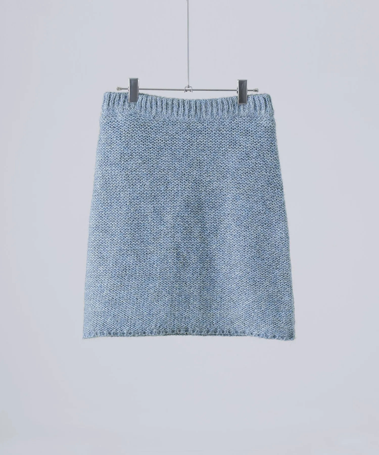 Knit tight mini skirt