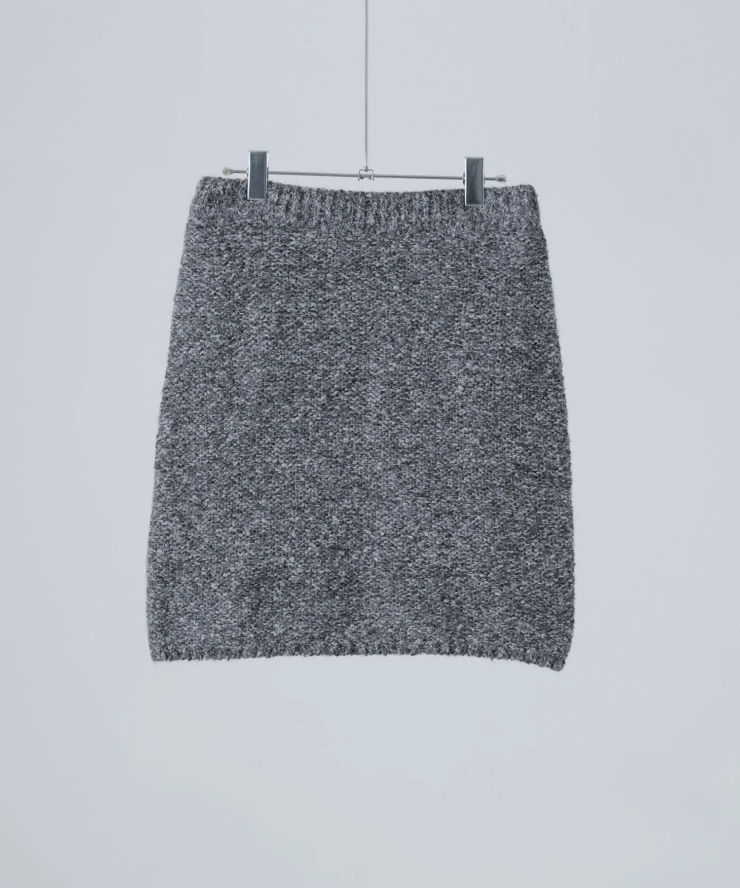 Knit tight mini skirt