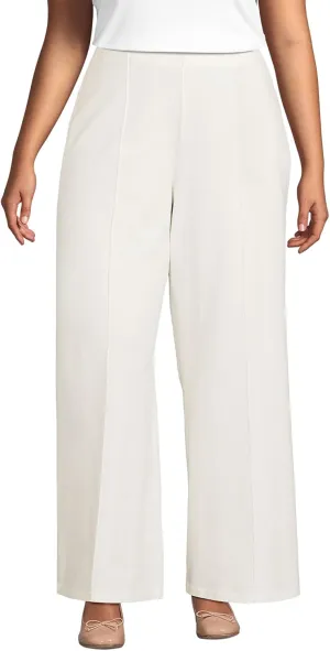 Lands' End Women's Starfish High Rise Palazzo Pants