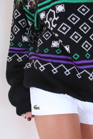LÖFFLER 90s Mohair Jacquard Sweater