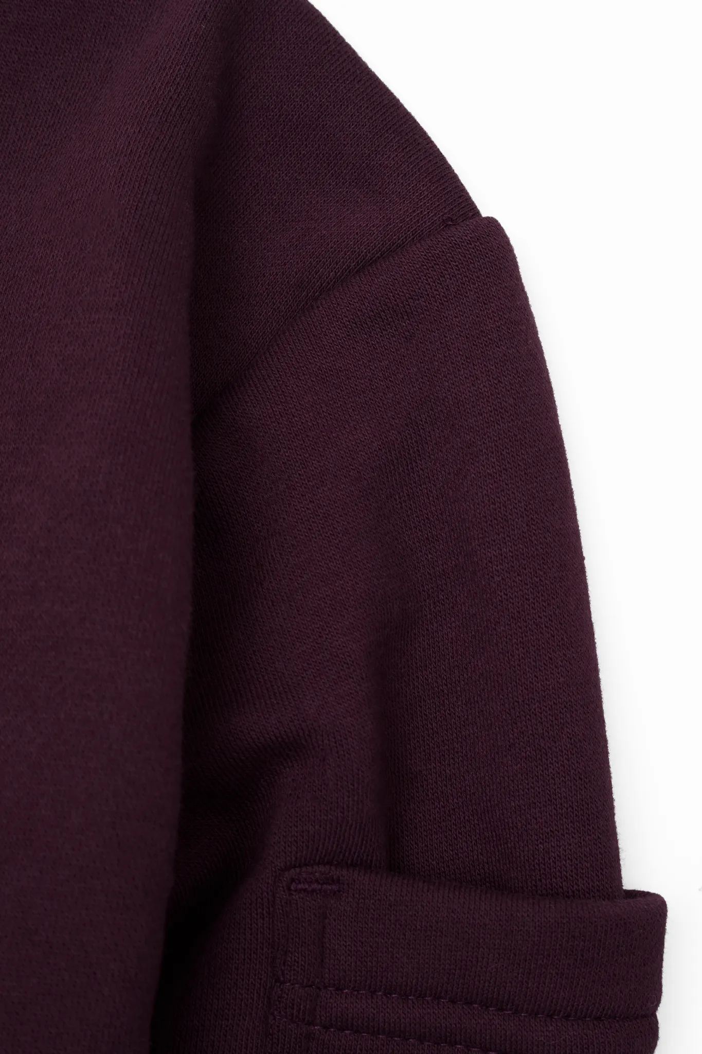 LOUNGE SWEATSHIRT IN WINE