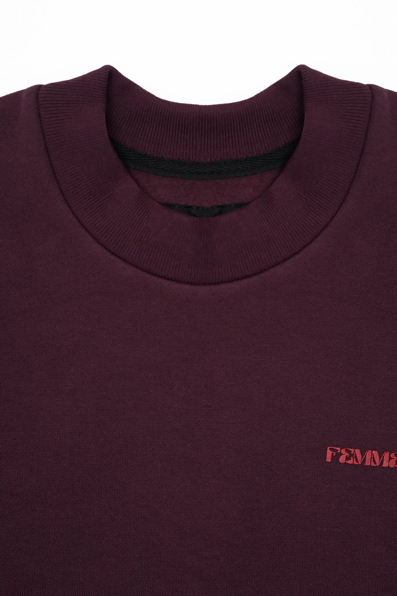 LOUNGE SWEATSHIRT IN WINE