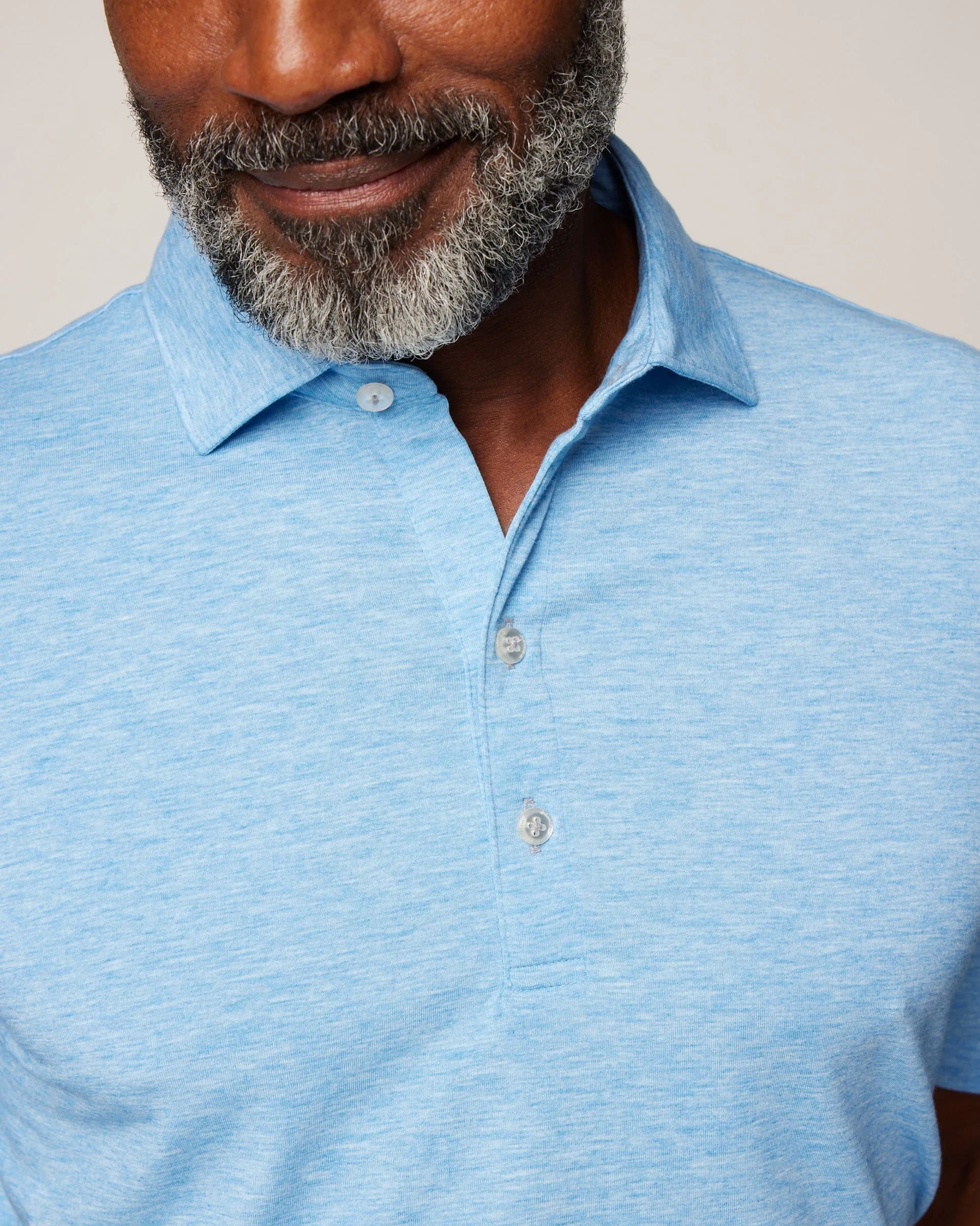Maddox Solid Top Shelf Performance Polo - Biarritz