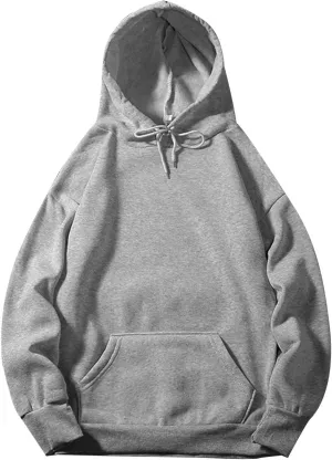 Men's Casual Hooded Sweatshirts Oversized Lightweight Hoodie Sweatshirt Comfy Gym Drawstring Sweatshirts With Pockets