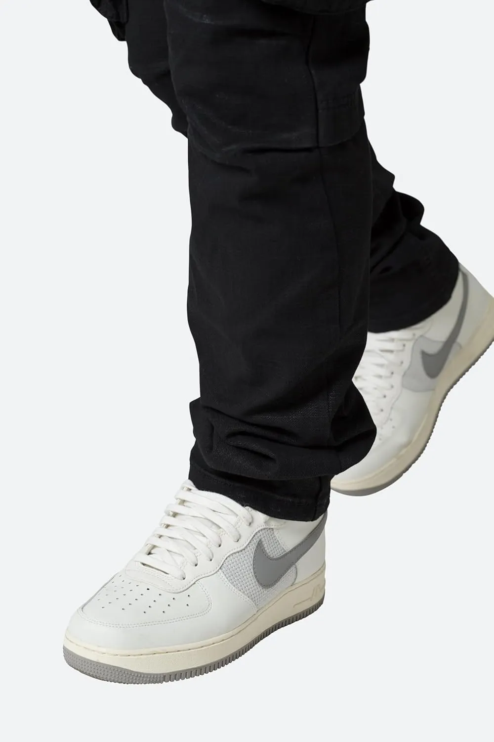mnml Men's Waxed Denim Cargo Pants