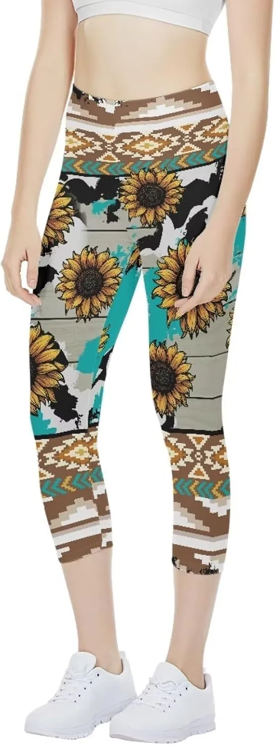 Novlety Yoga Pants for Women Girls High Waist Stretch Workout Running Leggings Tummy Control Seamless Sweatpants
