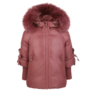 Pramie Medium Girls Rose Coat