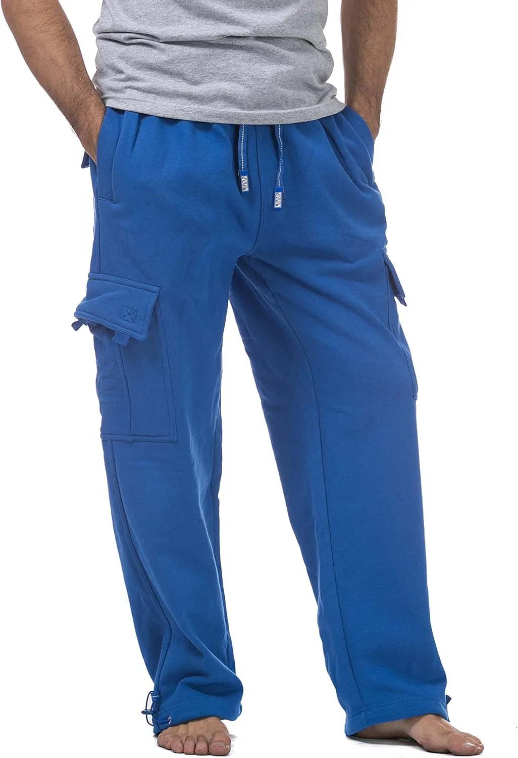 Pro Club Men's Heavyweight Fleece Cargo Pants