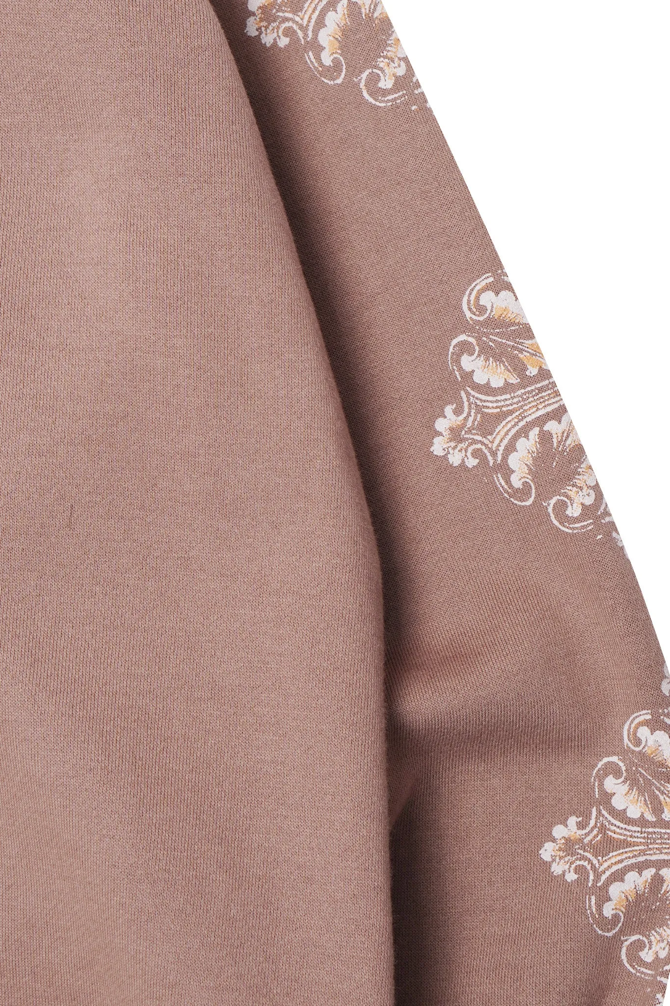 "IRON CROSS" MILITIA SWEATSHIRT IN MAUVE