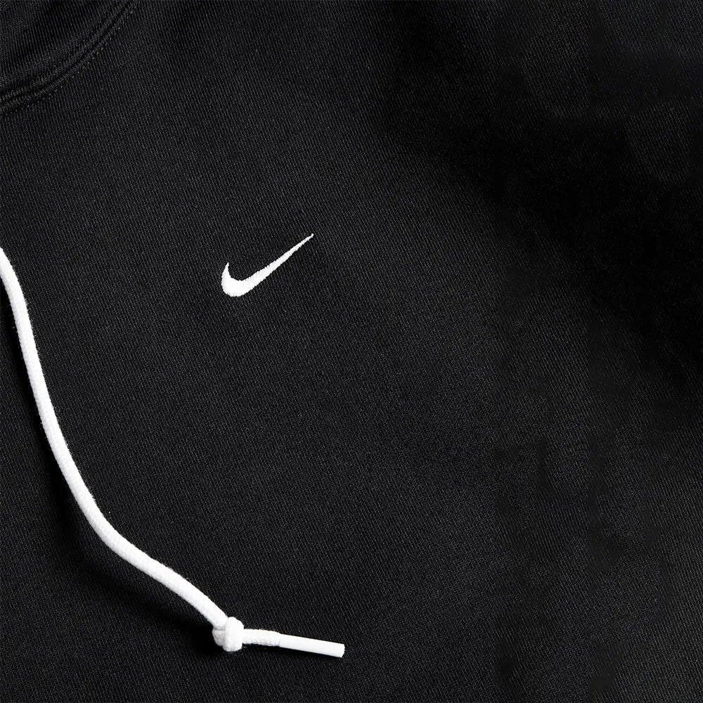 Solo Swoosh Fleece Pullover Hoodie 'Black'