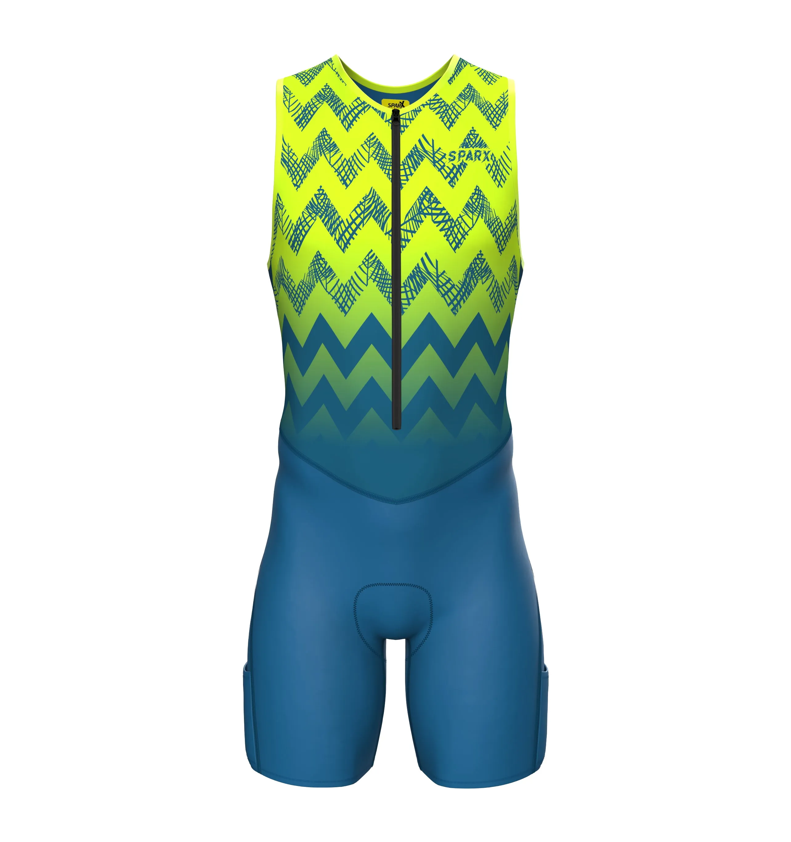 Sparx Men`s Short Sleeve Triathlon Suit