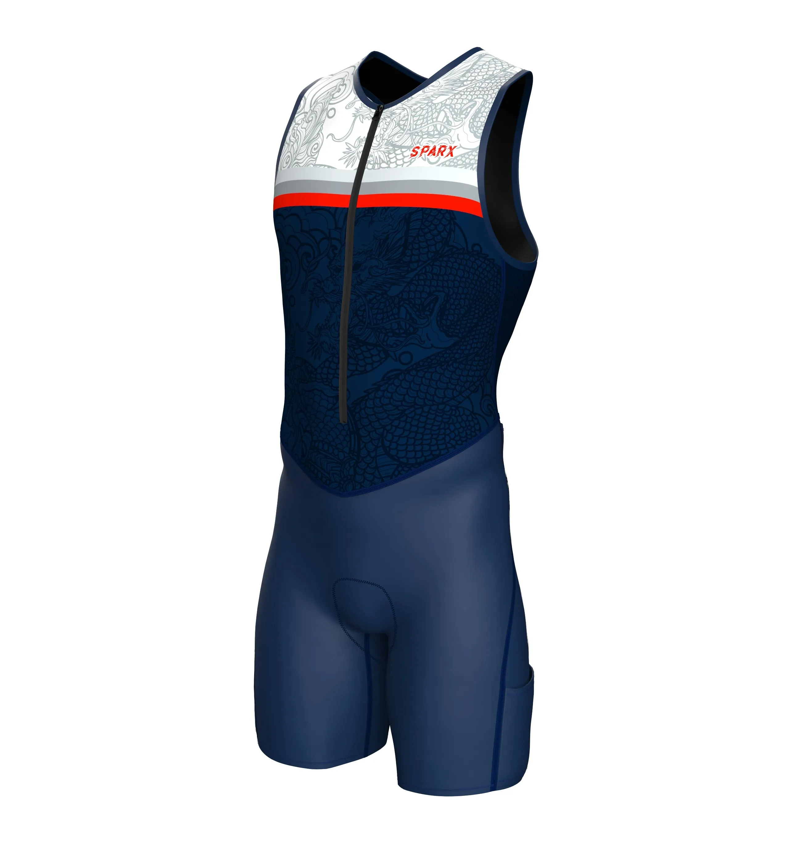 Sparx Men`s Short Sleeve Triathlon Suit