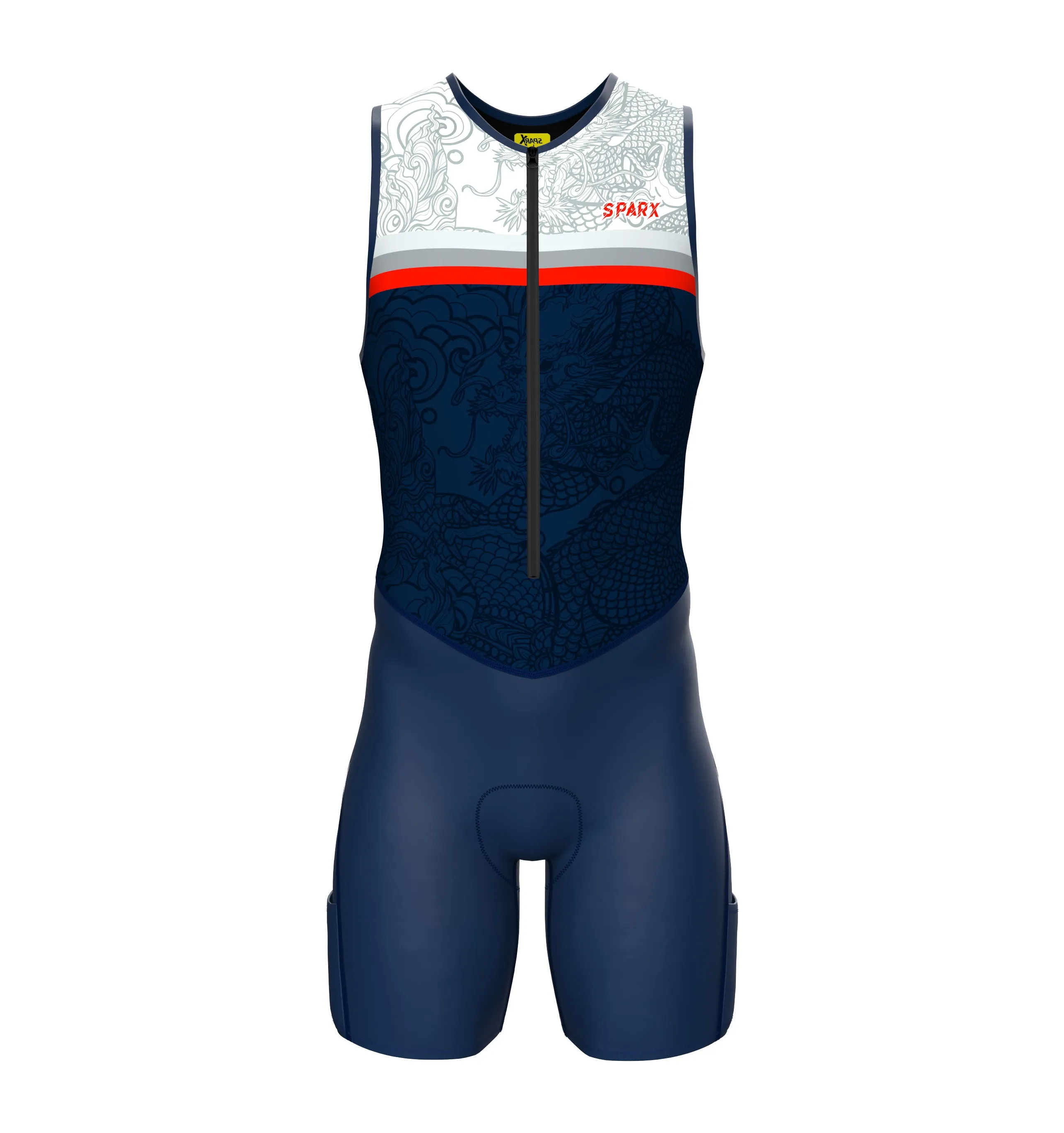Sparx Men`s Short Sleeve Triathlon Suit