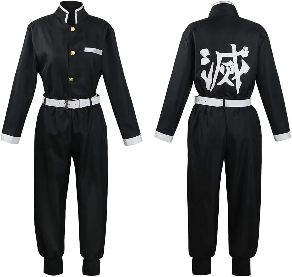 Tanjiro Cosplay Costume Unisex Adult Cloak Jacket Uniform Outfit With Tanjiro Costume Anime Cosplay Kimono Outfit