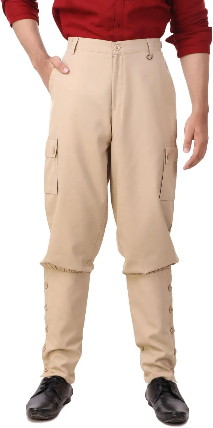ThePirateDressing Steampunk Victorian Cosplay Costume Mens Airship Pants Trousers
