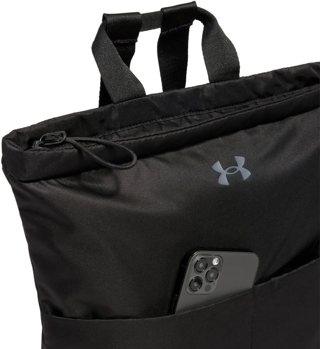 Under Armour Womens Studio Lite Backpack, (001) Black / / Castlerock, One Size Fits Most