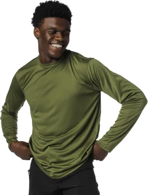 Vapor Apparel Men's Outdoor UPF 50  Long Sleeve T-Shirt, UV Sun Protection for Fishing, Running, Hiking, Swimming