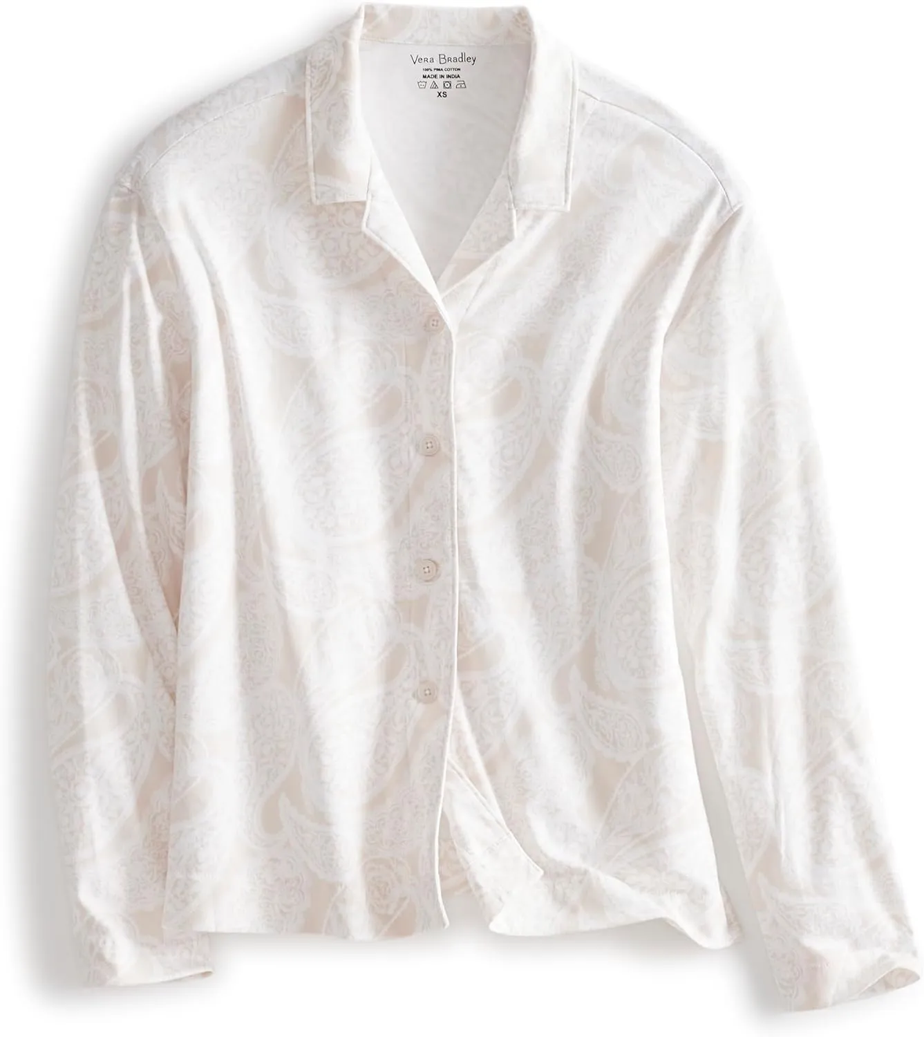 Vera Bradley Women's Cotton Long-Sleeved Pajama Set