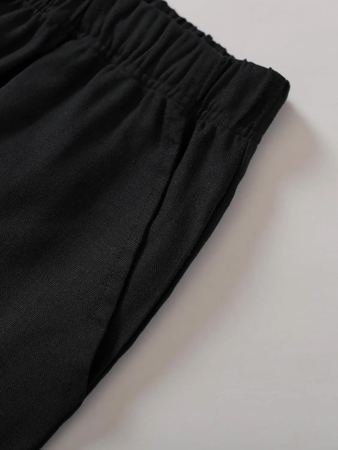 Weintee Women's Petite Linen Pants for 5 FT Short