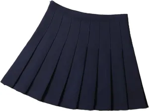 Women's Casual Mini Pleated Short Skirts for Women Summer Bohemia Ruffle Tiered Skorts