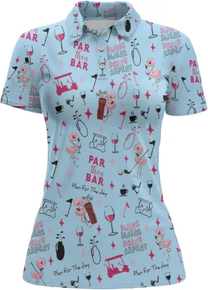 Womens Golf Shirt Polo Shirts for Women Funny Golf Outfit