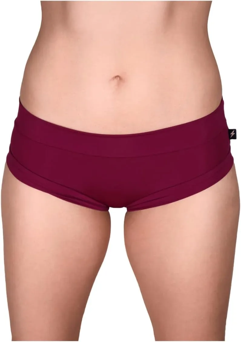 Women's Hipster Pole Dance Hot Pants Yoga Booty Shorts Gym Workout Athletic Butt Lifting Sports Twerk Bottoms