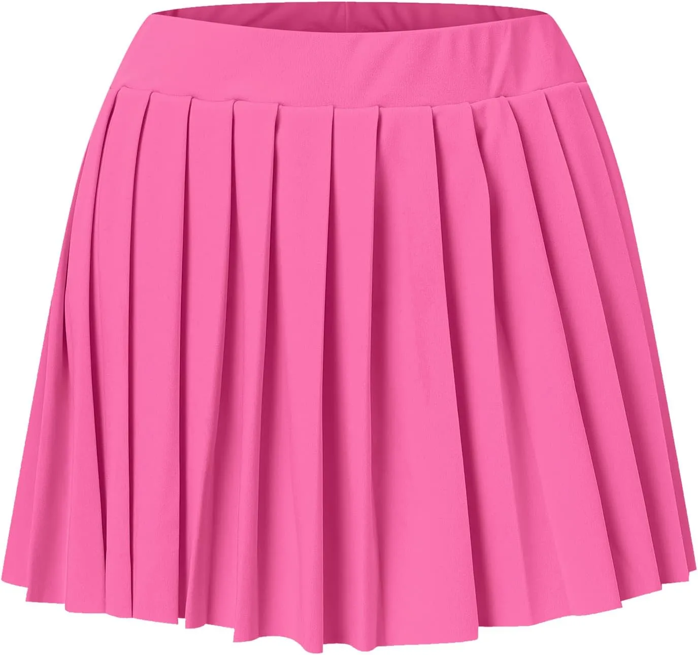 Womens Mini Pleated Skirt Sexy Club High Elastic Tennis Skating Skirt A Line Skirt Women Jean Skirts Knee Length