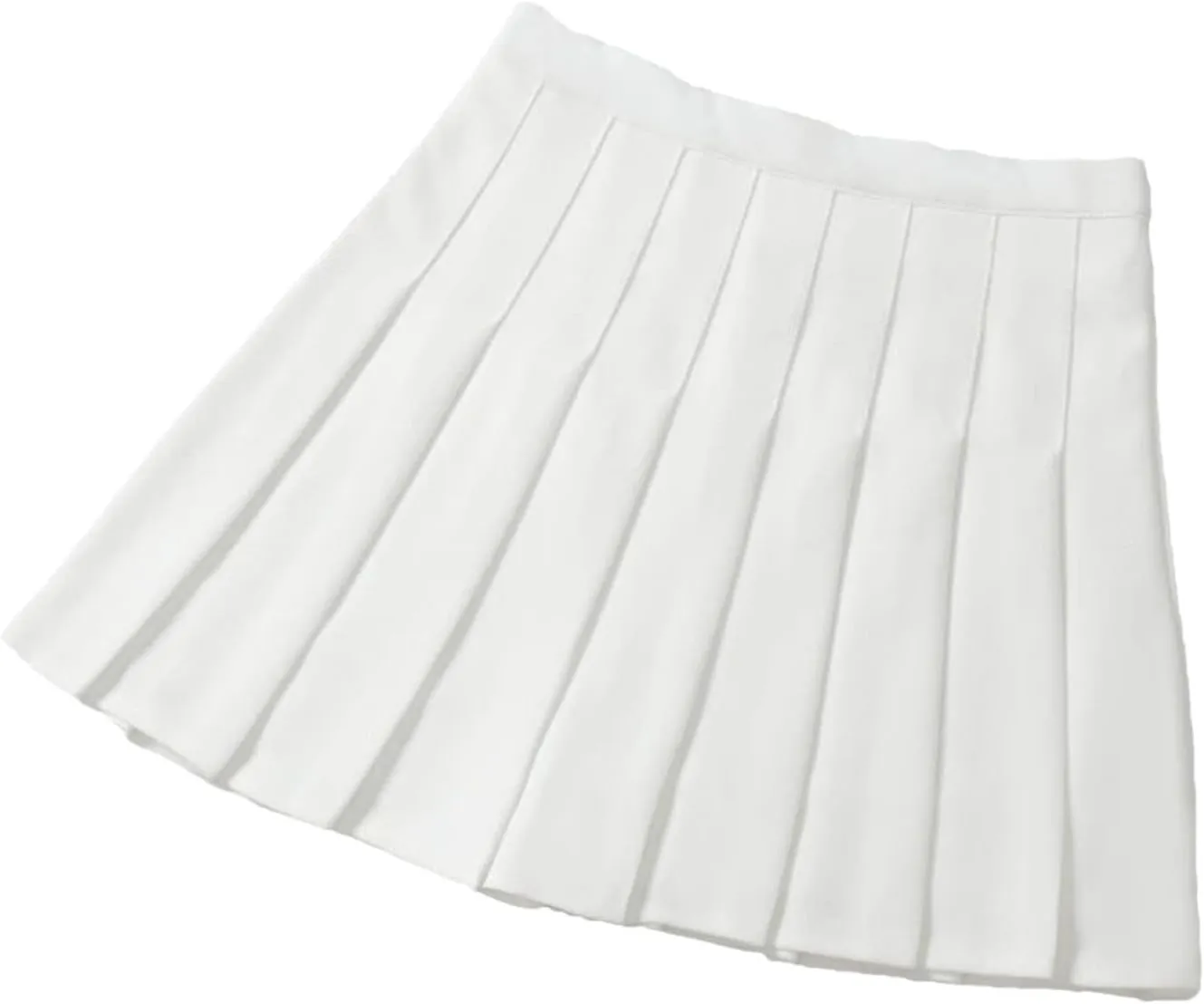 Women's Summer Pleated Skirt Elastic High Waist Short Mini Skirt for Women Sexy Sports Short Dress