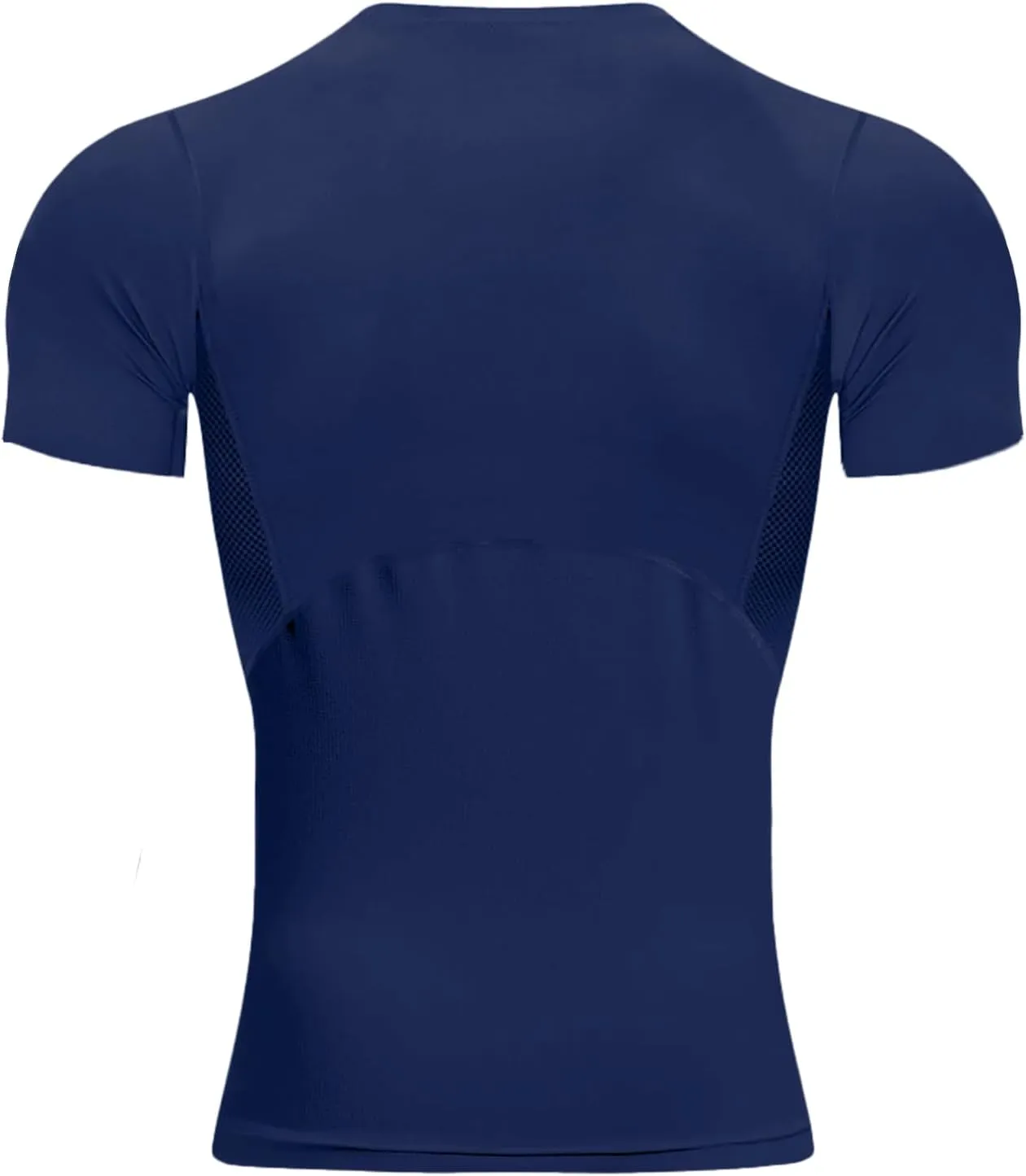 Youper Elite Men's Compression Short-Sleeve T-Shirt, Sportswear for Football, Exercise & Fitness