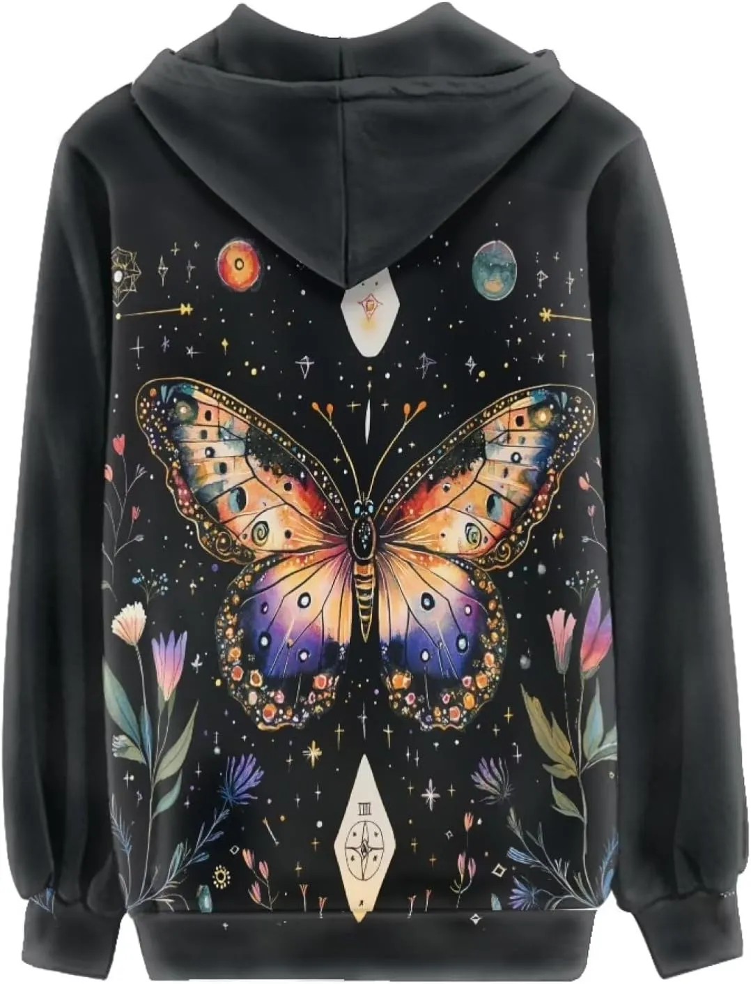 Zipper Hoodies for Women Trendy Lightweight Hoodie Women Hooded Sweatshirt Jacket